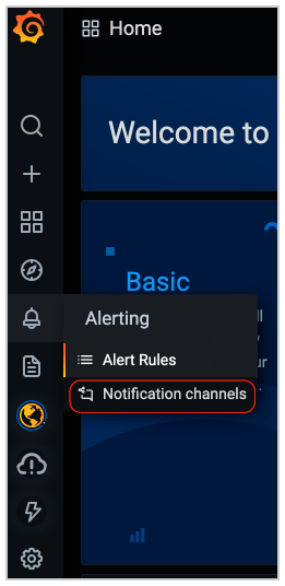 Add Notification Channels for Grafana incidents