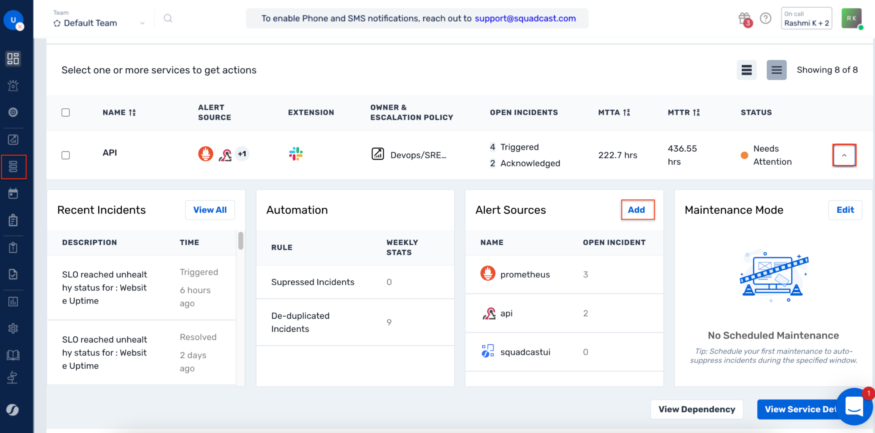 How to configure GitHub integration in Squadcast