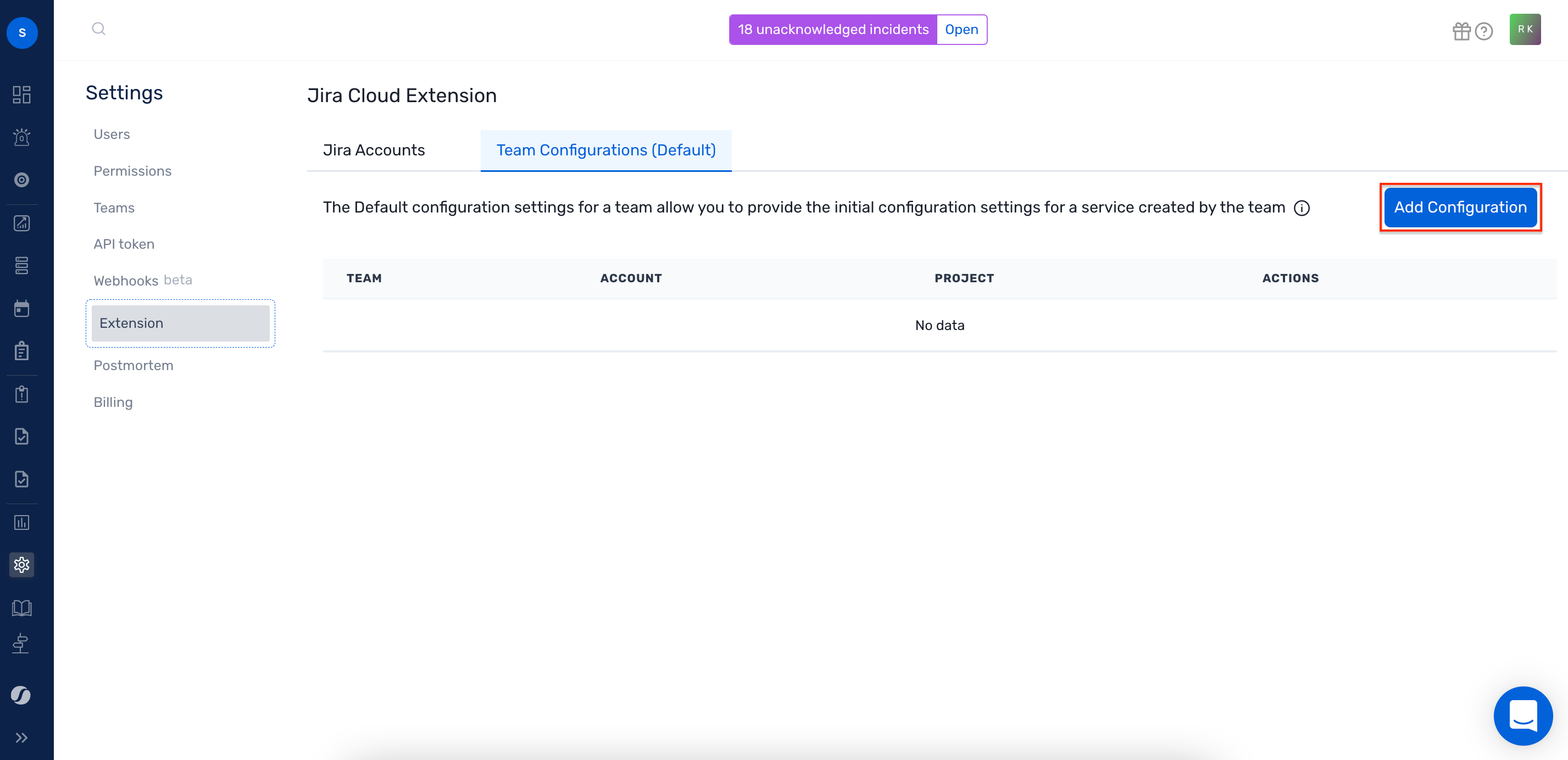 Add default configuration in jira cloud extension