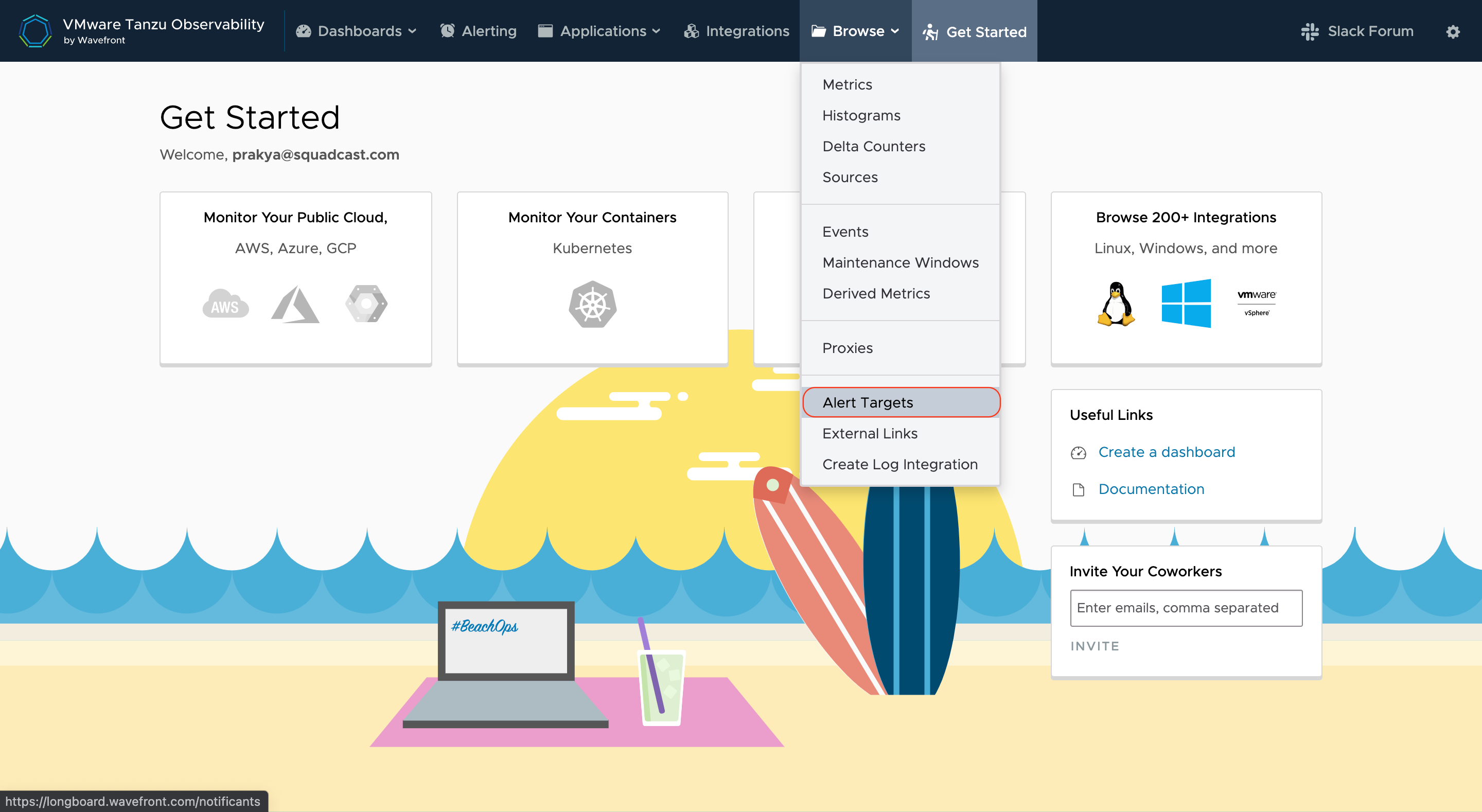 Create a Webhook in Wavefront