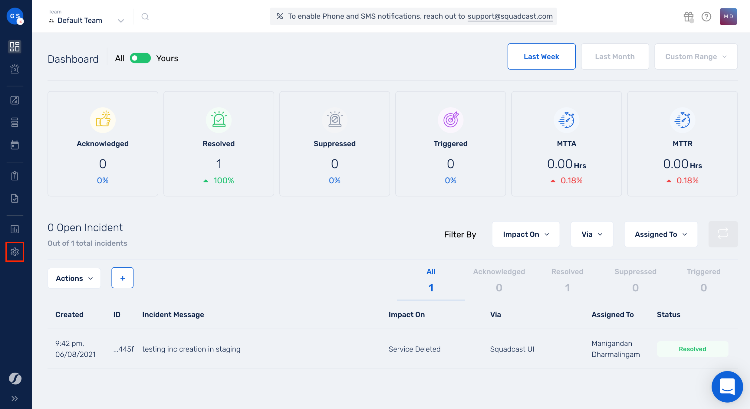 Settings - How to import users in Squadcast